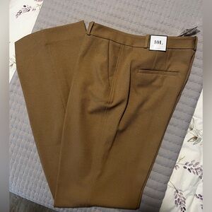 White House Black Market Camel Trousers